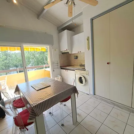 2p Mezzanine, Grande Terrasse, Clim, Acces Direct Plage, Parking Prive - Fr-1-326-831 Marseillan (Herault)