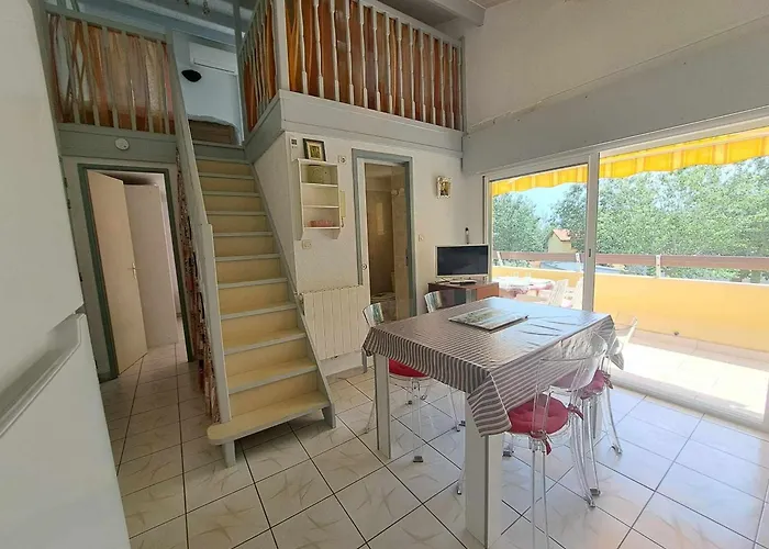 2 Pieces Mezzanine Acces Plage, Parking Prive ! - Fr-1-326-831 Apartment